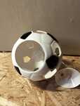 Lampa wisząca piłka czarno biała ceramiczna stan idealny