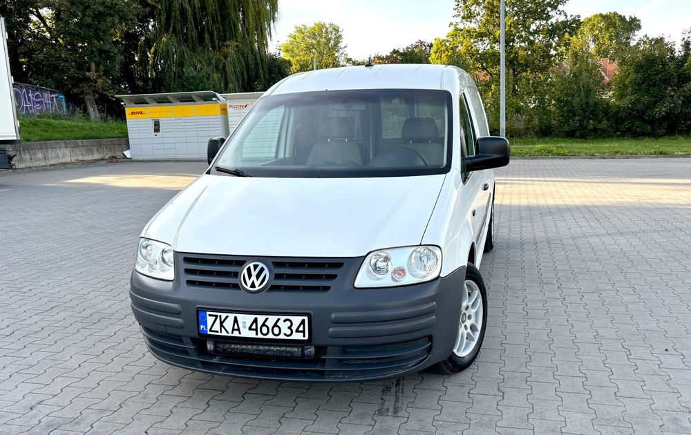 Volkswagen Caddy MAXI 1.9 TDI 105 KM DSG Klima G.fotele Piękny  Zarejestrowany