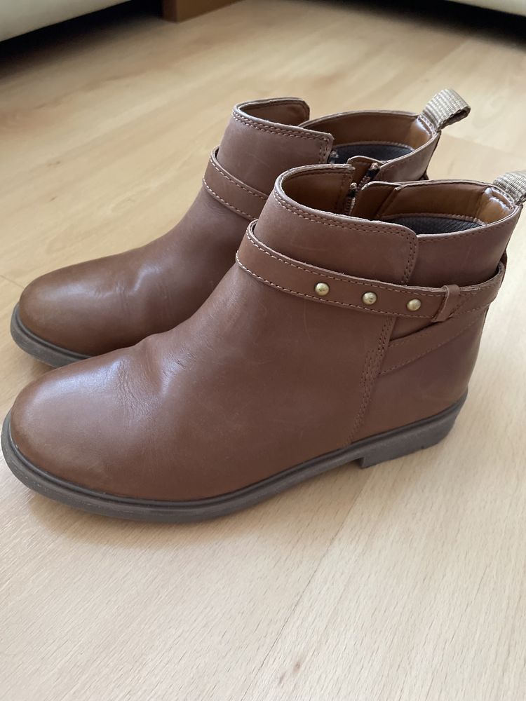 Botas Pele de menina, tam. 34 da Clarks