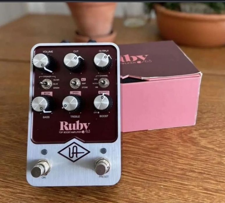 Uad Ruby 63 na caixa novíssimo (troca Bigsky)