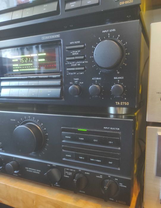 Wieża Onkyo Integra A-8650/ ta-2750/ CD dx -6620