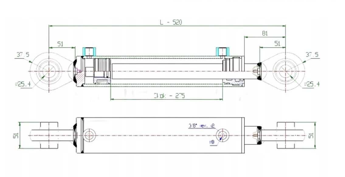 Łącznik centralny hydrauliczny URSUS C330/C360/C360 3P