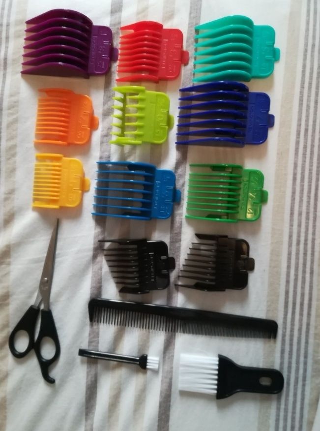 Pentes e Acessórios para Máquina de Cortar Cabelo
