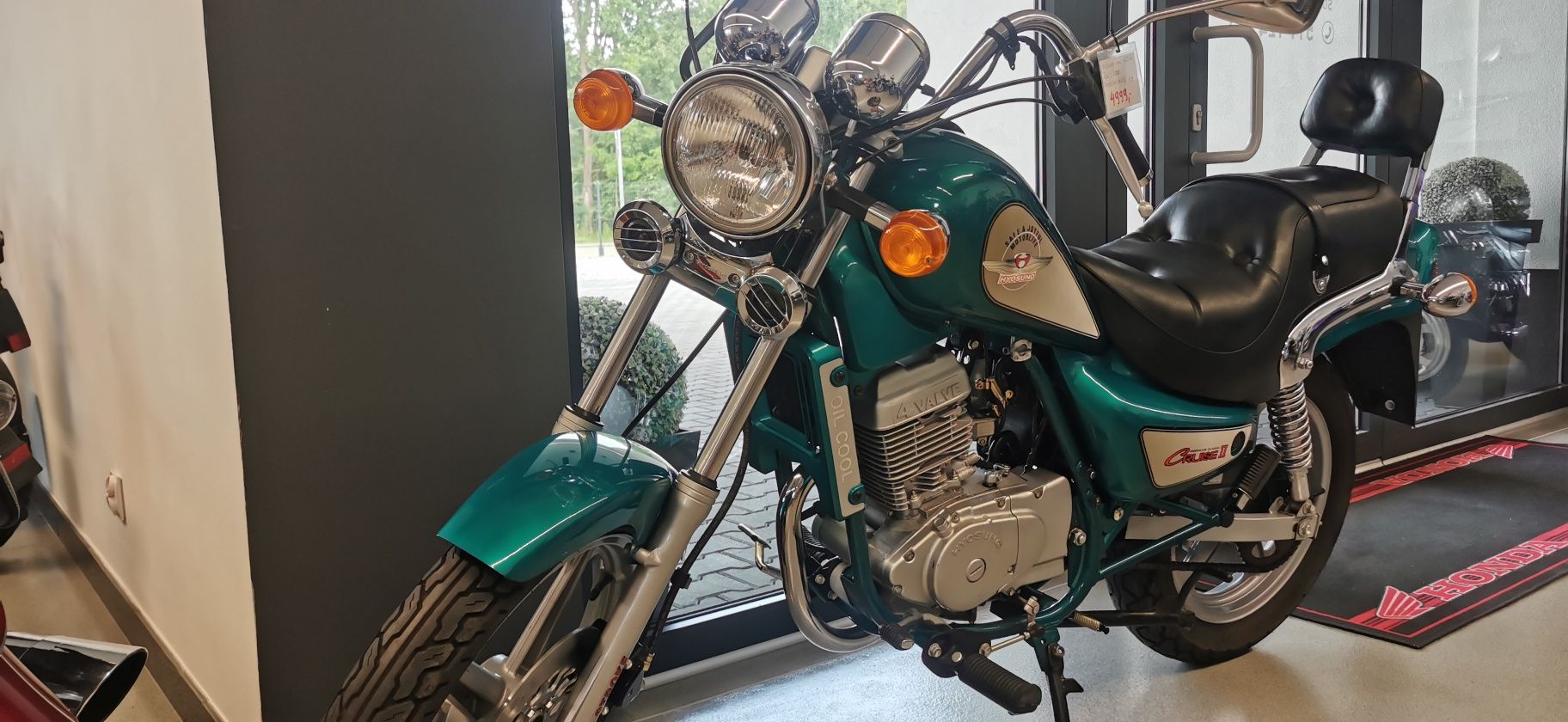 Hyosung Ga 125 Niski przebieg 4456 Km Raty Transport