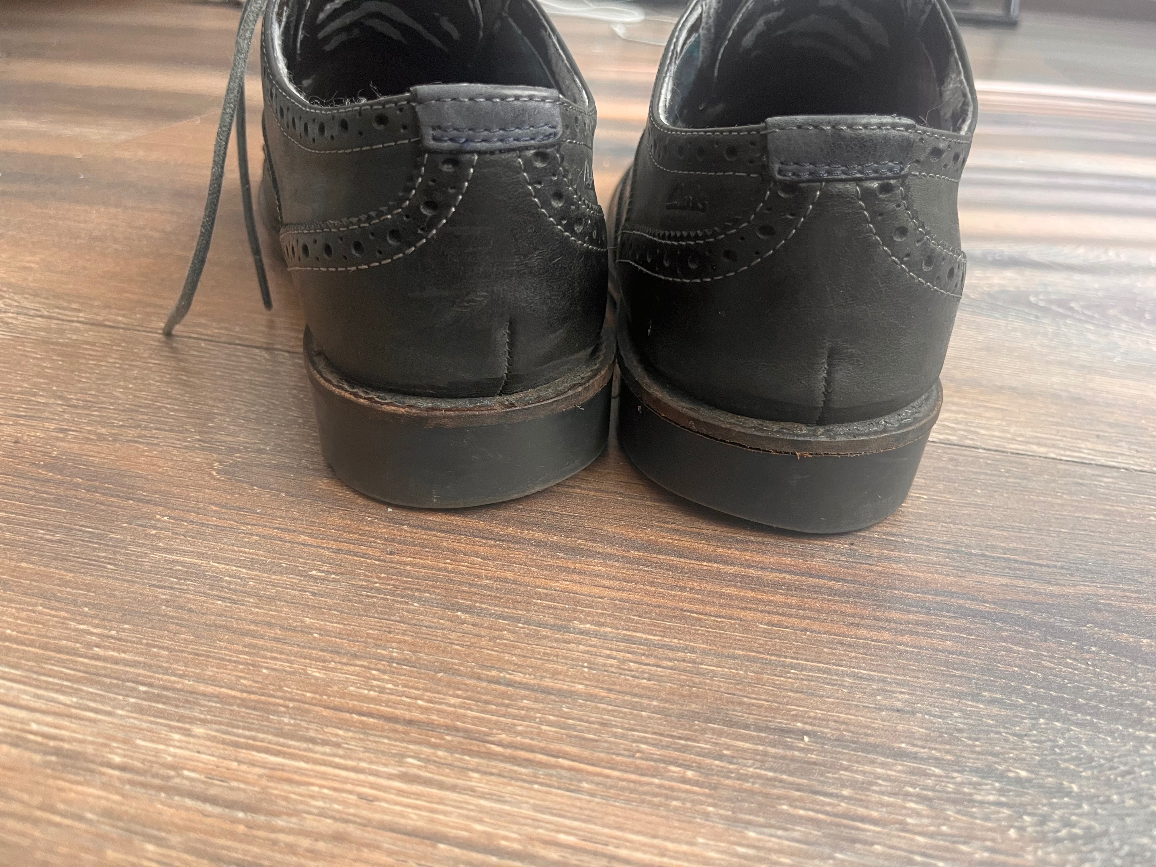 Туфлі чоловічі Clarks Garnet Limit Black розмір 44