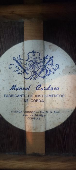 Viola de Fado Manuel Cardoso (1971)