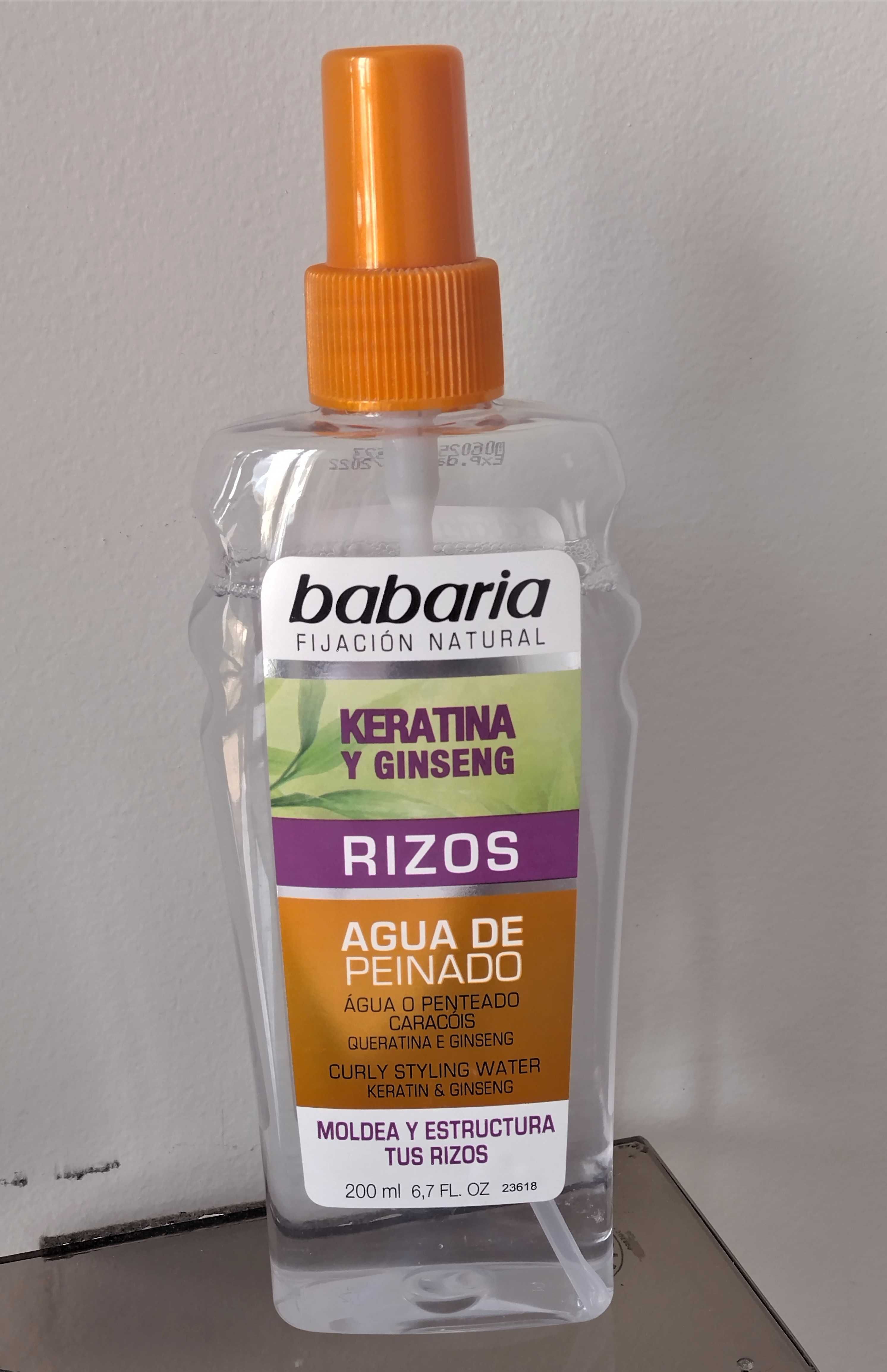 Babaria - Agua de Peinado Rizos