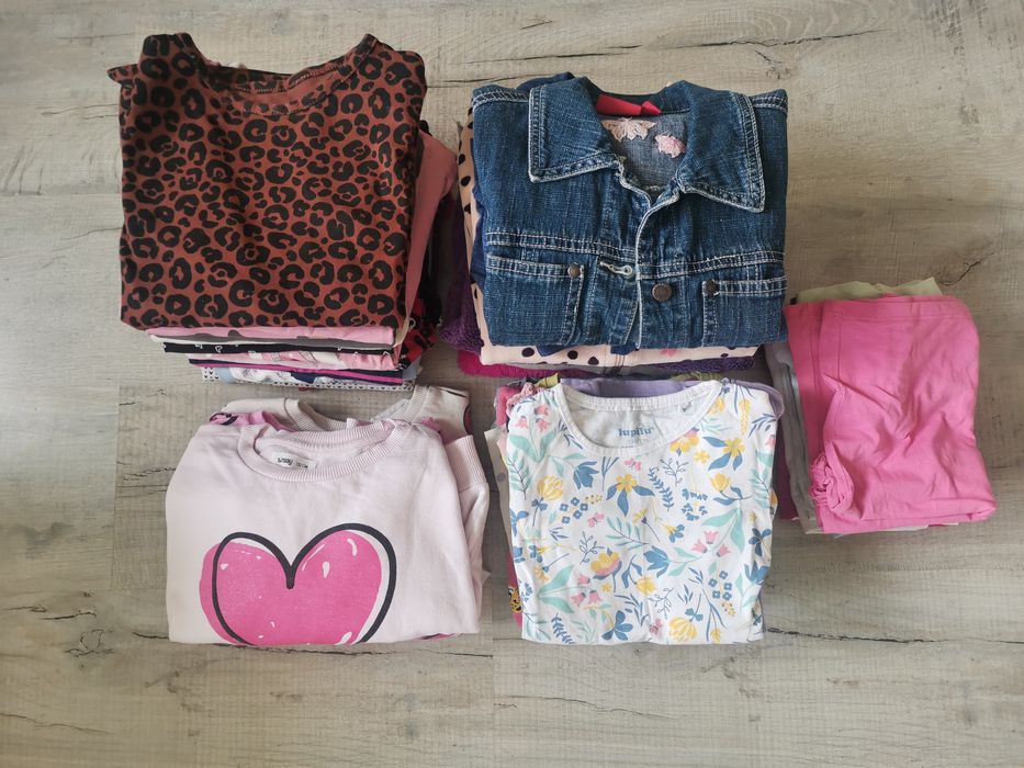 Mega paka 110/116 dziewczynka