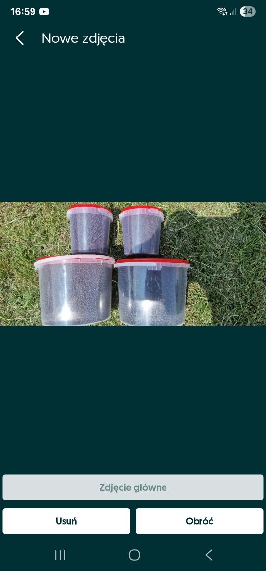 Pasza dla ryb w stawie oczku wodnym zanęta pelet method feeder