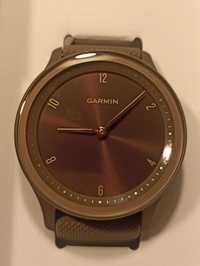 Zegarek Garmin vivomove hybrid brązowy