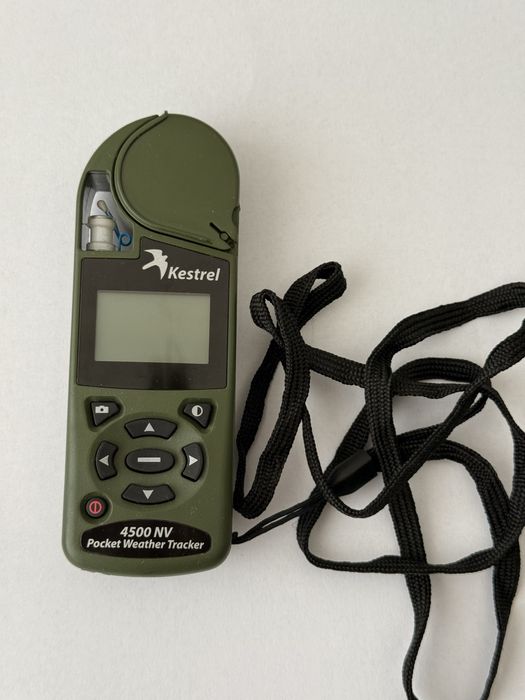 Портативна метеостанція Kestrel 4500NV Pocket Weather Tracker, олива