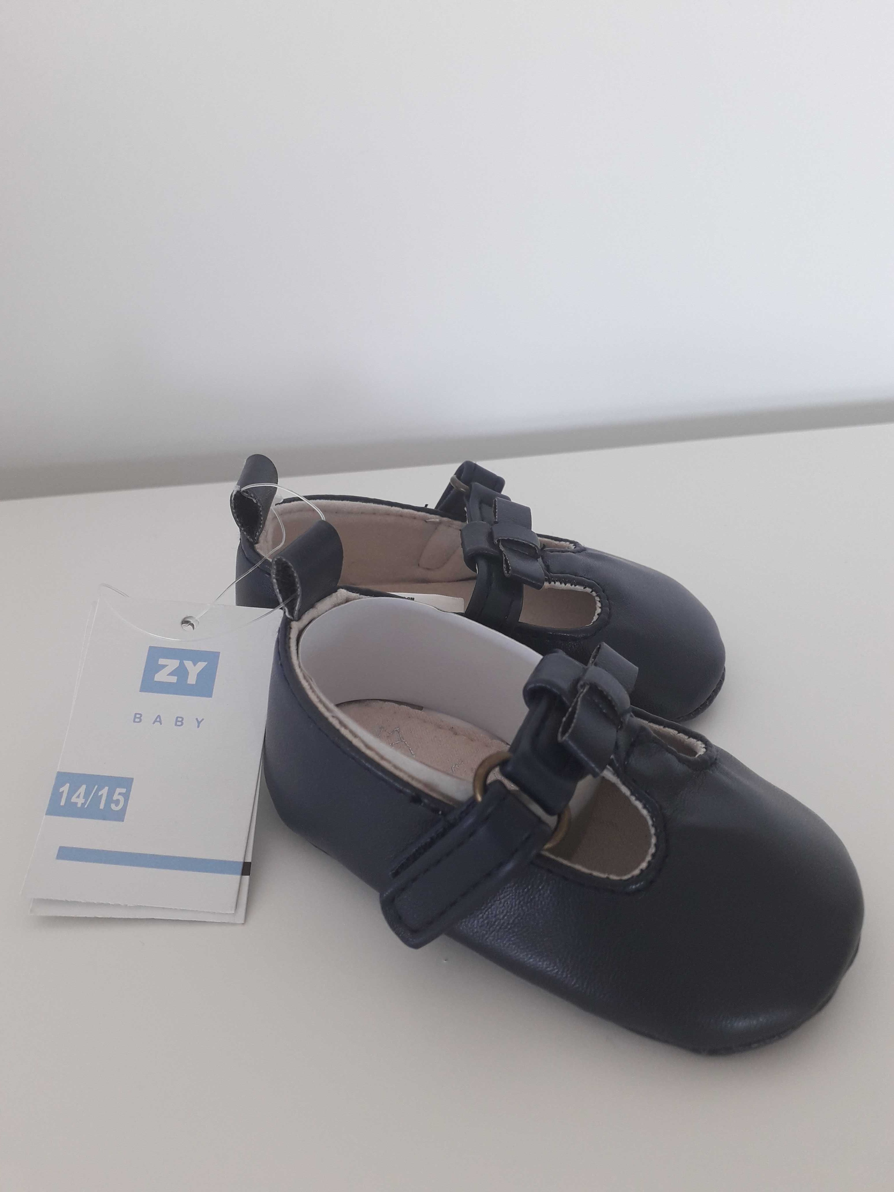 Sapatos novos ZIPPY menina,  tamanho 14-15