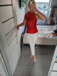 Bluzka z satyny r. S