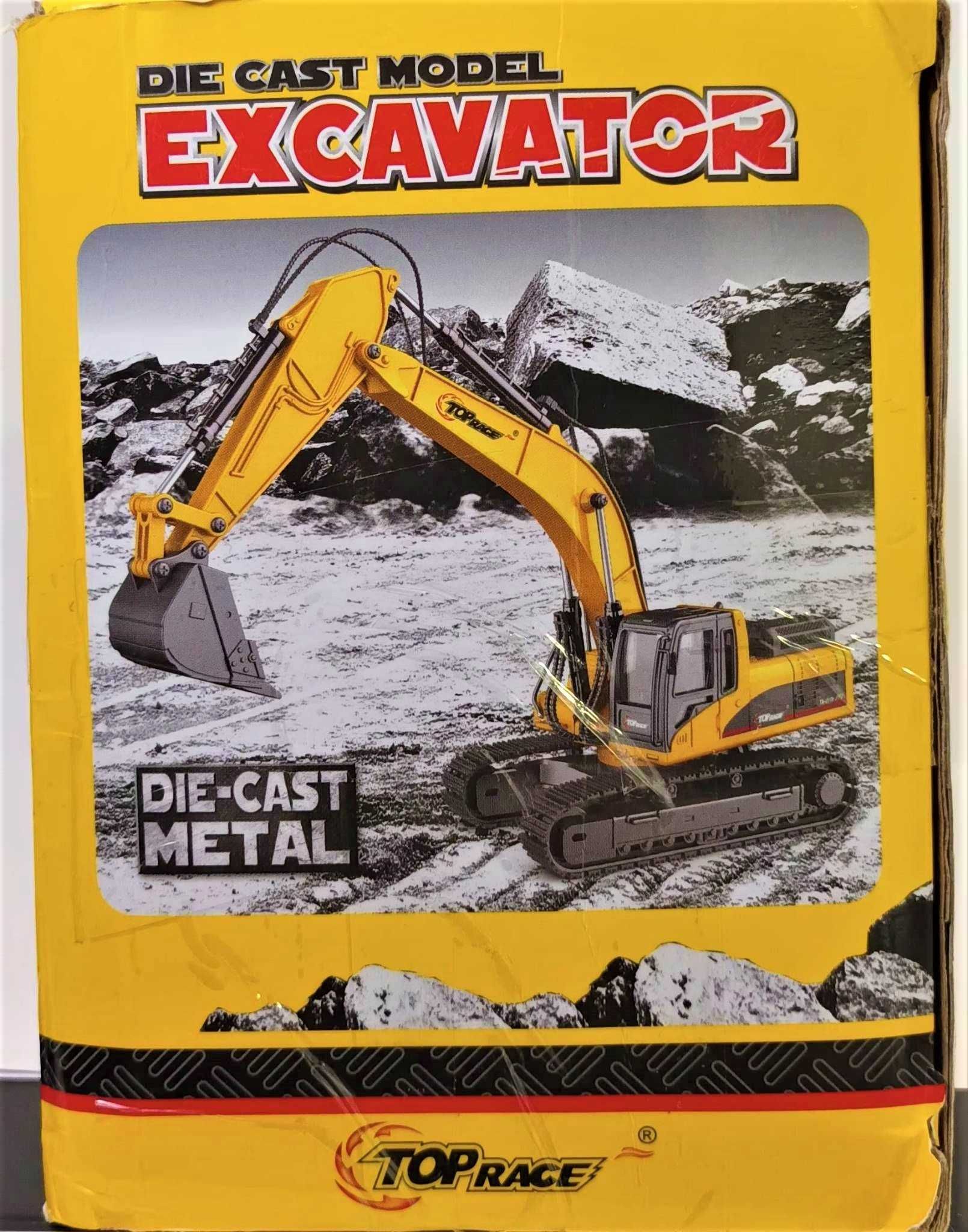 Top Race - Scale 1:40 - TR-211D Die Cast Model EXCAVATOR