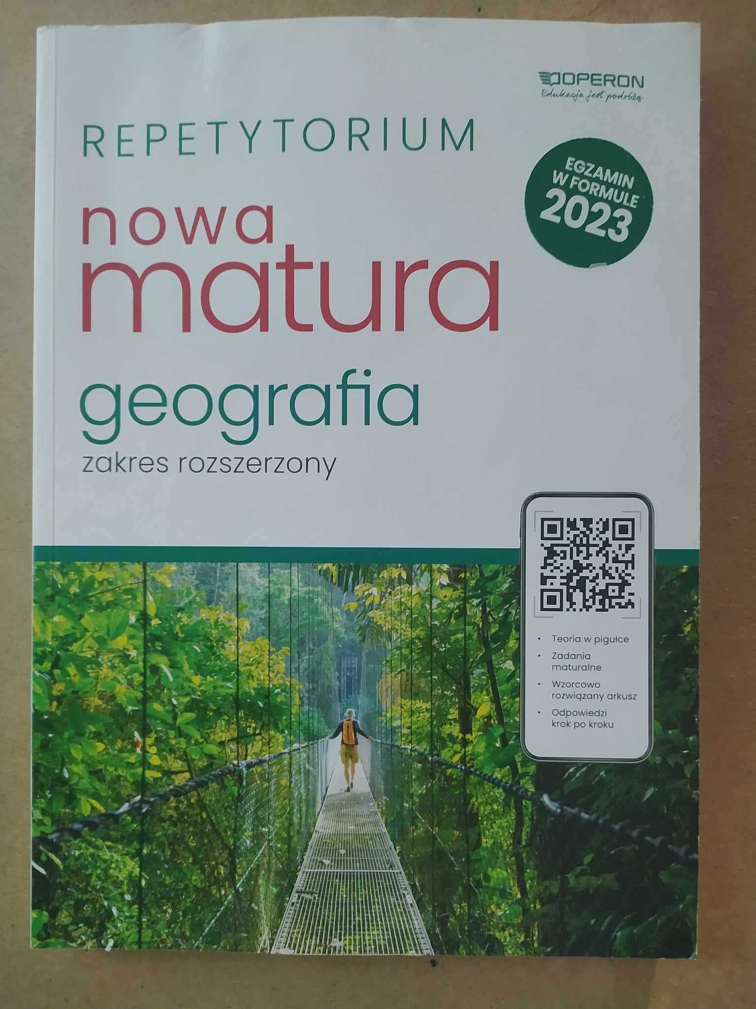 Nowa Matura Repetytorium Geografia Zakres Rozszerzony 2023
