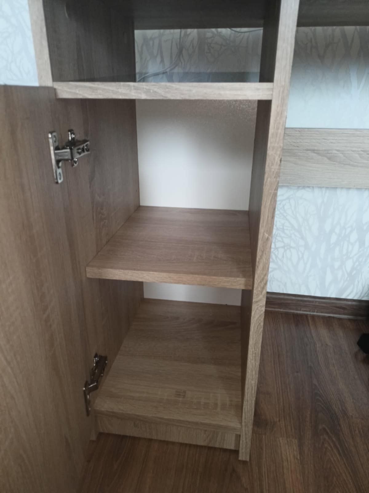 Biurko EVETOFTE 60x125 kolor jasny dąb