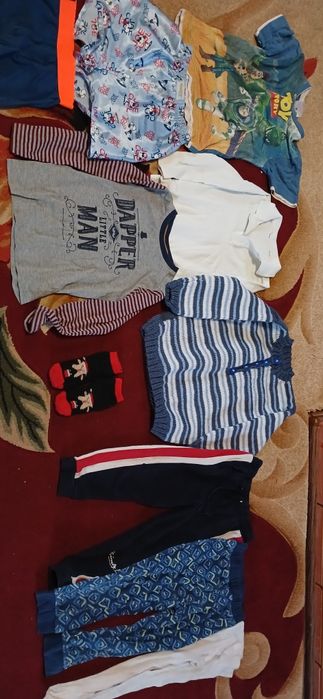 Великий пакет одягу на хлопчика 4 роки