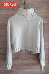 Sweter kremowy H&M