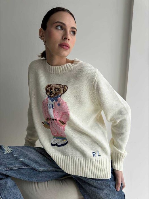 Sweter Polo Ralph Lauren! Kolekcja Misie Bear! Różne modele XS S M L