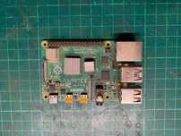 Raspberry PI 4 mode B. uszkodzone.