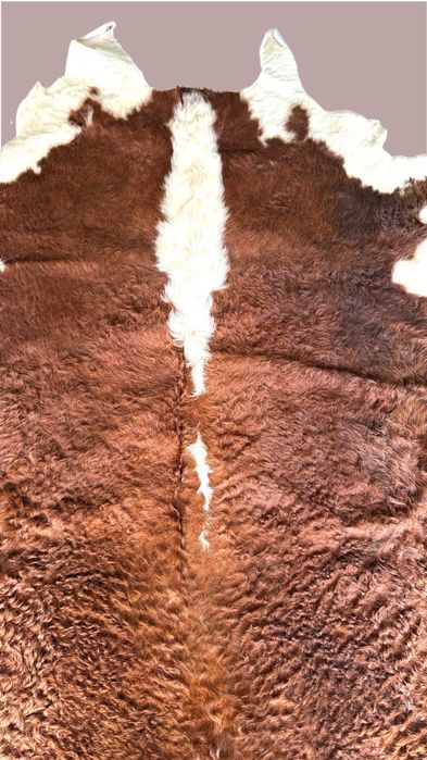 Tapete de Pele de Vaca Natural