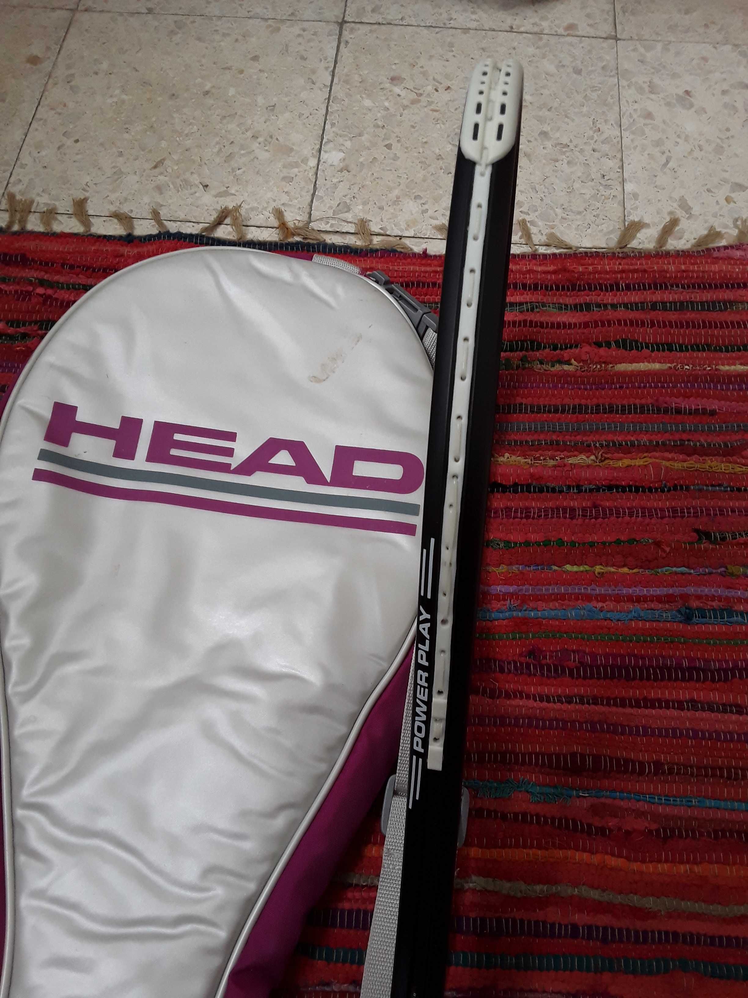 Raquete ténis Dunlop Power Play Senior com saco