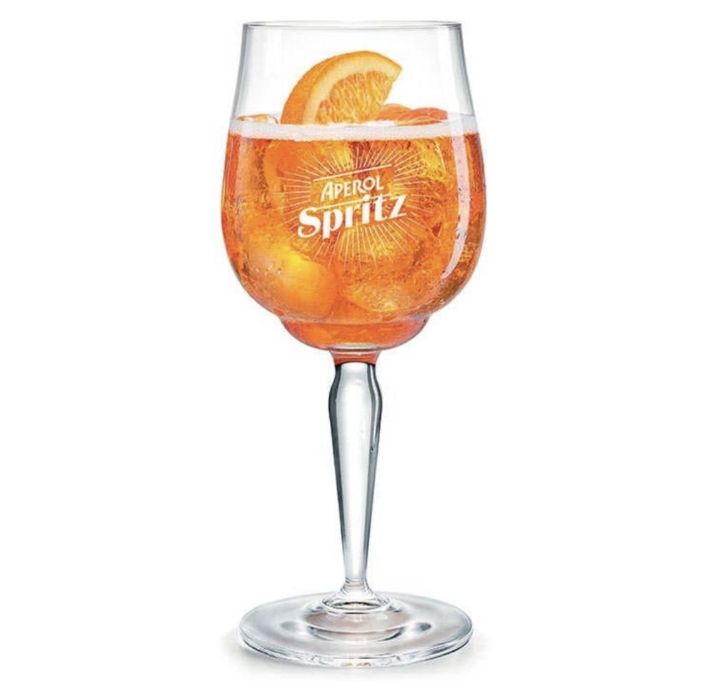 Kieliszki do Aperol Spritz!2 sztuki!Nowa szata graficzna!Okazja!