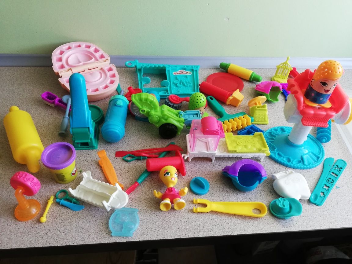 Play doh zestawy dentysta fryzjer