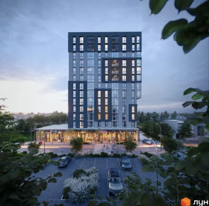 Продається 1 кімнатна в новобудові в центрі