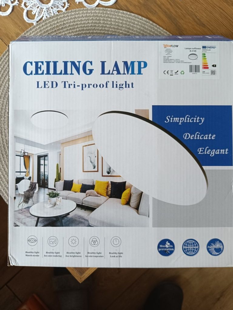 Lampa sufitowa szt 2