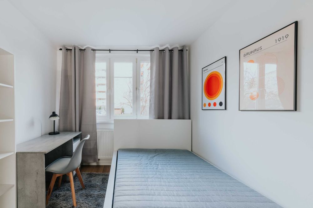 Pokój jednoosobowy mieszkanie po remoncie