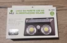 Lampa solarna zewnętrzna czujnik ruchu BL-1625 czujnik zmierzchu