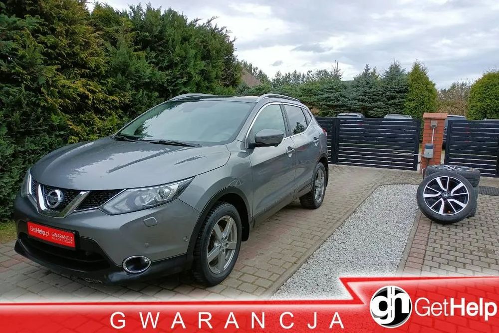Nissan Qashqai GWARANCJA GetHelp, Zarejestrowany w Polsce, Udokumentowany przebieg