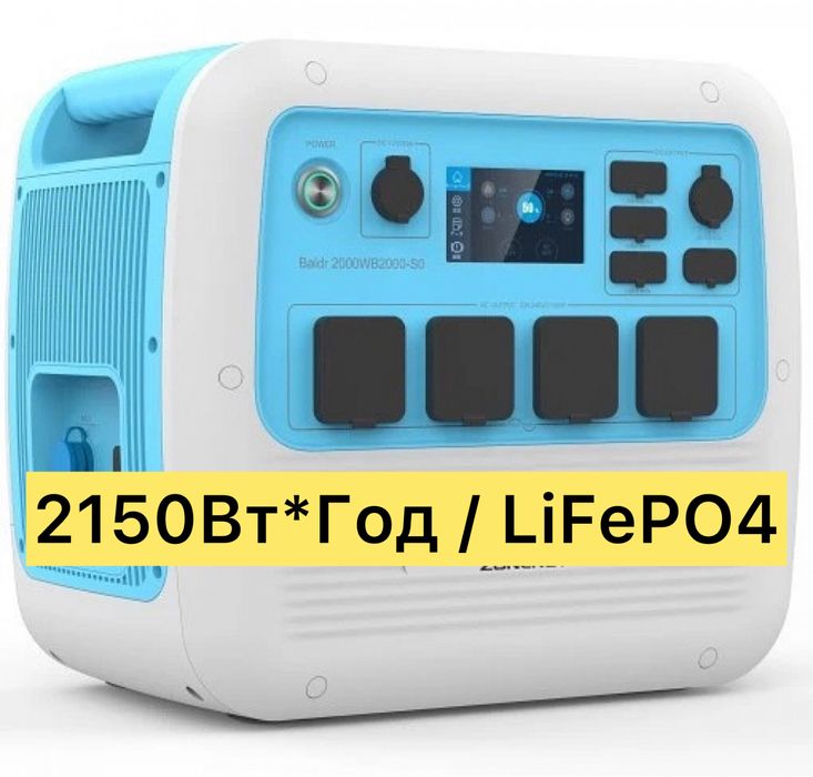 ТОП ПРОДАЖУ | Електростанція Bluetti Zonergy AC200P 2150Вт*Год / НОВІ