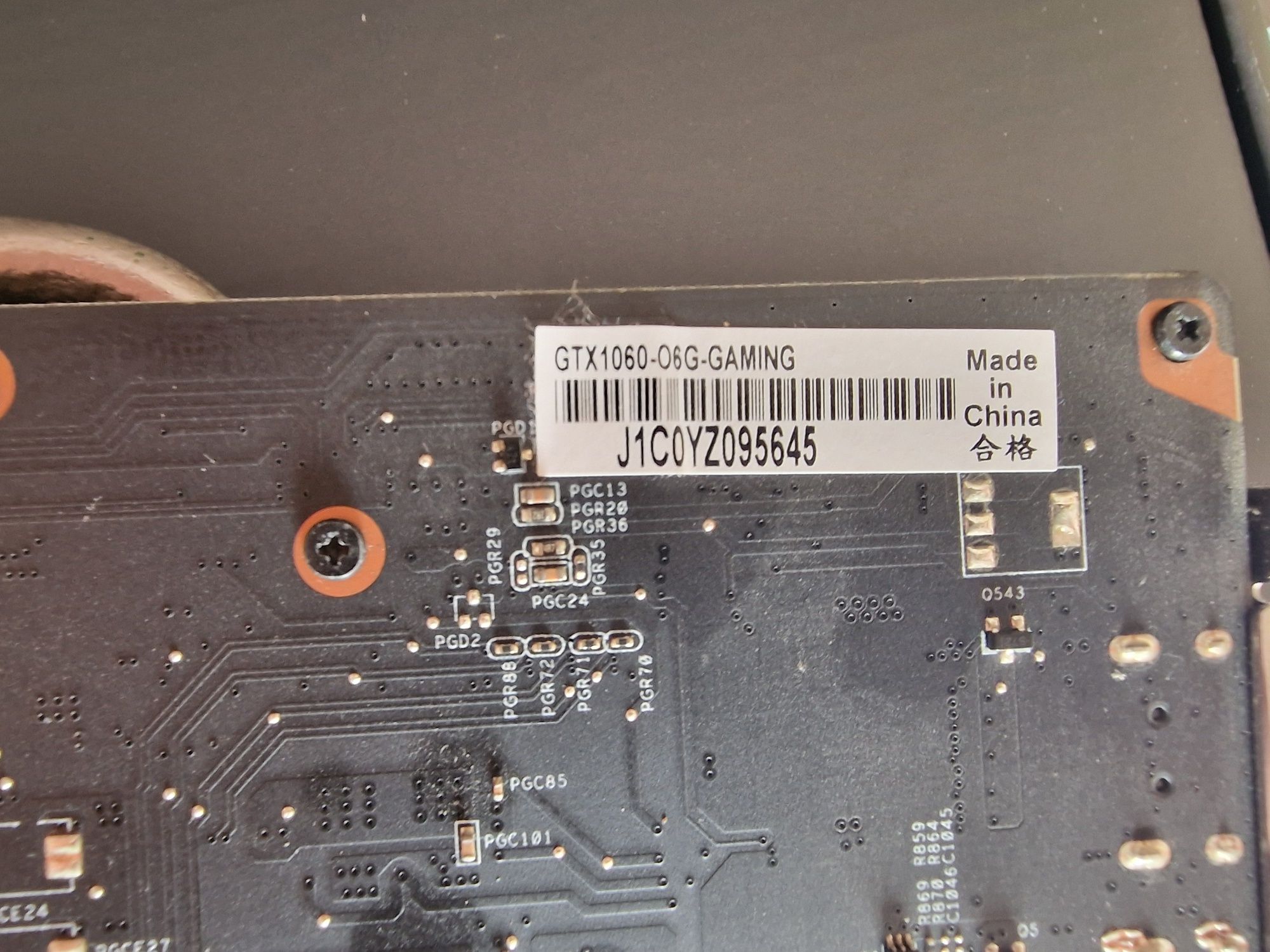 Placa Gráfica Asus Geforce GTX 1060 6gb