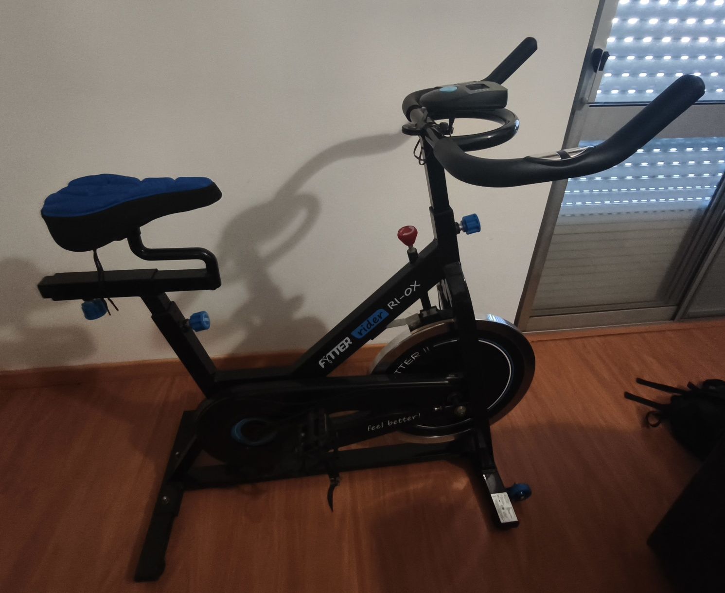 Bicicleta estática, semi nova