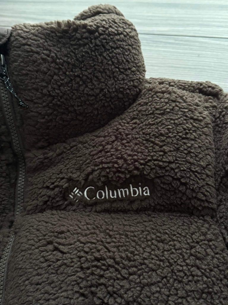 Columbia Puffect Puffer Sherpa Jacket kurtka S, L