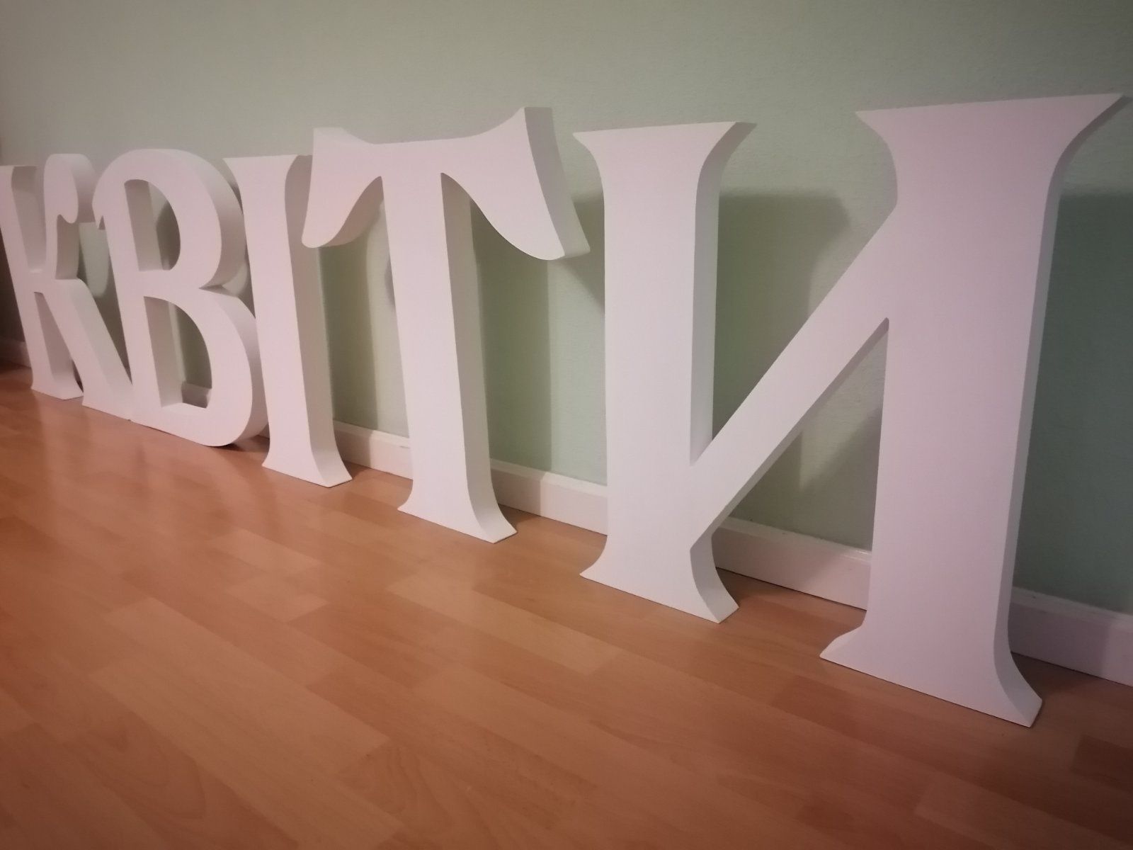 Букви КВІТИ з пінополістиролу 3900грн. Літери для магазину квітів
