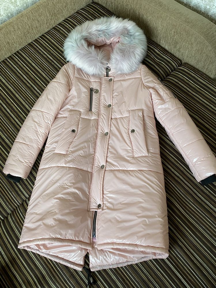 пальто для дівчинки зимове