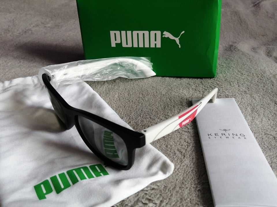 PUMA Nowe Okulary Przeciwsłoneczne z Etui Barwy POLSKA Oryginalne