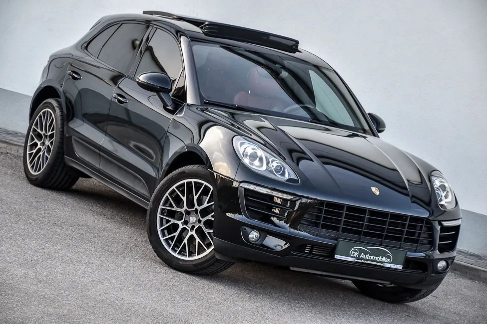 Porsche Macan MACAN 2.0T ALU20' LED SKÓRY Panorama Virtual Martwe Pole Gwarancja 12m