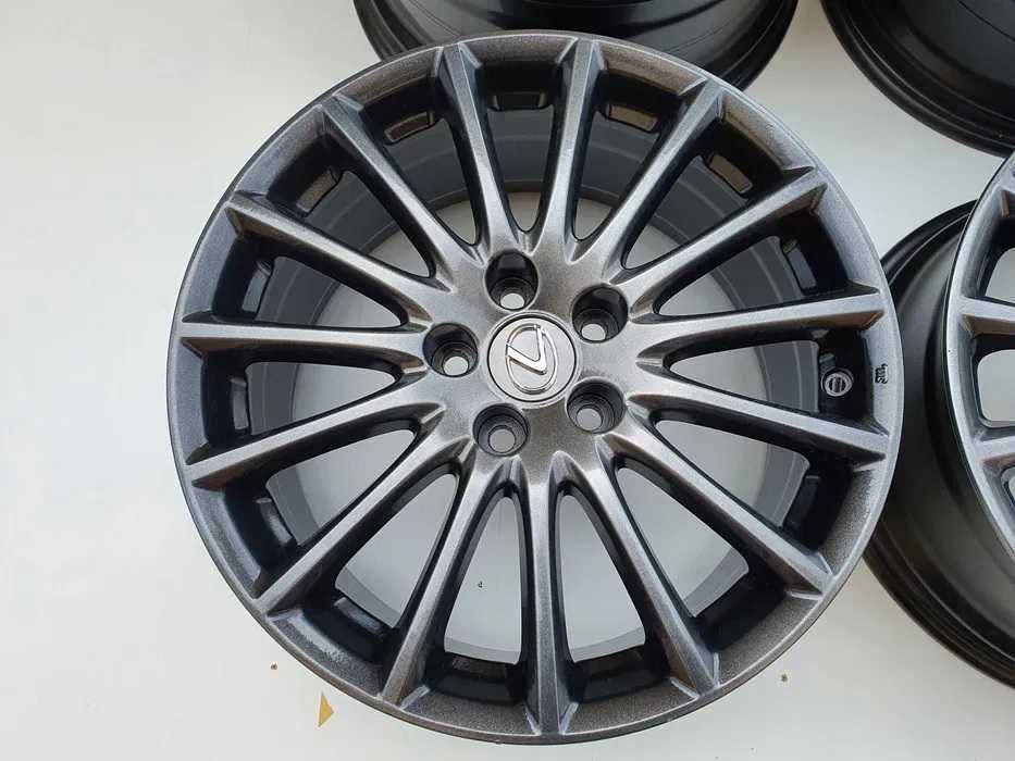4x Dekielki Dekielek Do Alufelg LEXUS 62mm Grafit, Czarny, Srebrny