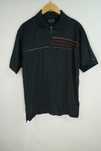 Carlo Colucci męska czarna koszulka polo t-shirt XL
