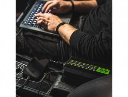 Inversor 12V-230V 1000W/2000W Onda Pura * NOVO * SEM JUROS