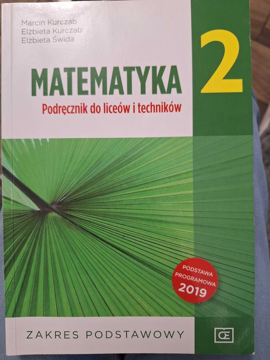 Matematyka 2. Zakres podstawowy. Pazdro