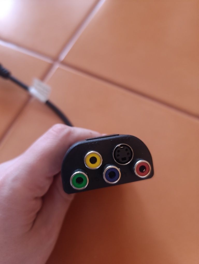 Cabo para saída composta, RGB e s/ video