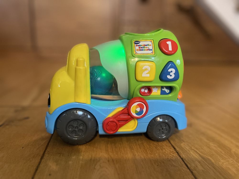Betoniarka kulko mieszarka v tech zabawka samochód dla maluchów