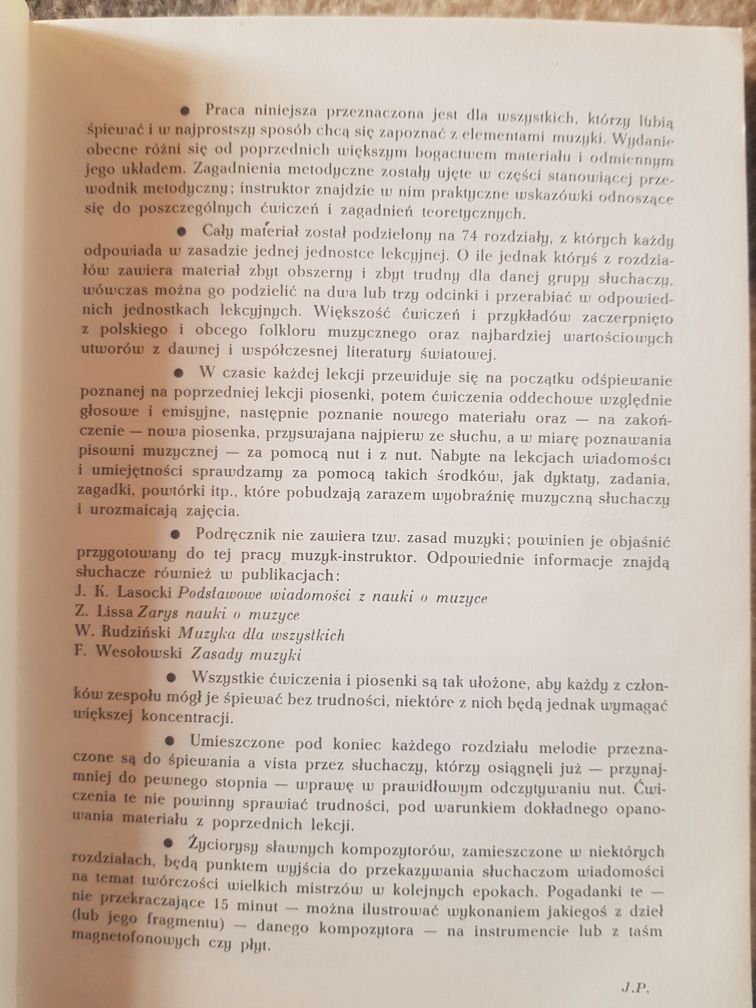 Józef Powroźniak Wszyscy śpiewamy z nut PWM 1978