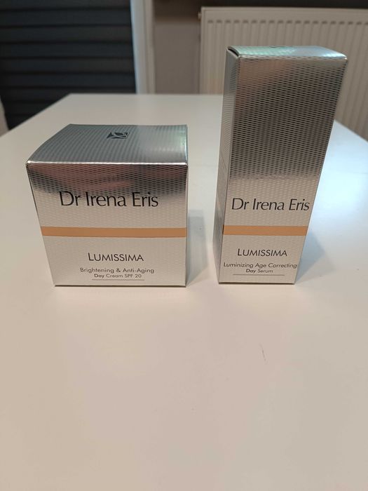 Dr Irena Eris- Krem i serum Rozświetlająco-Przeciwzmarszczkowy