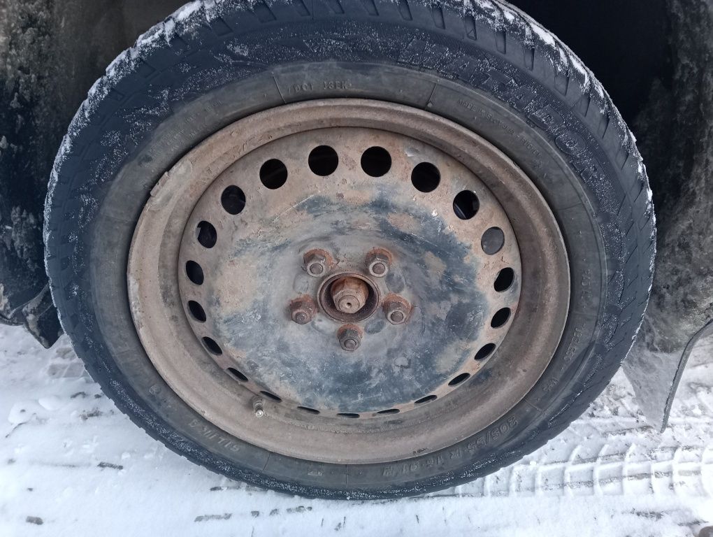 Диски  r16 5/108 +  зимова гума Matador 205/55r116